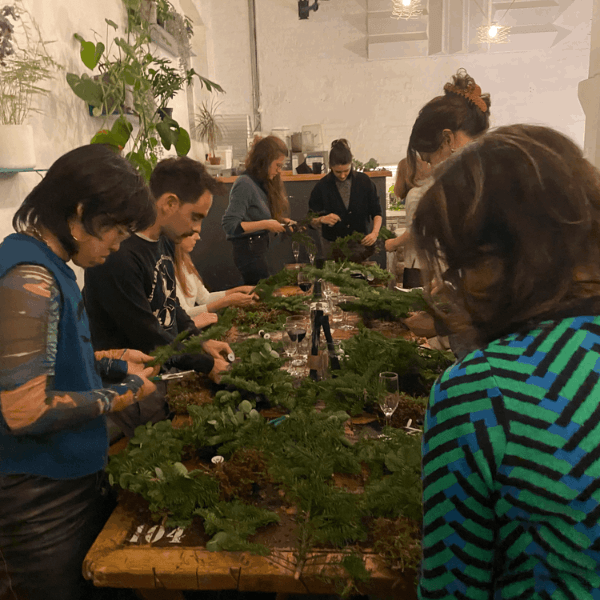 Wreath making workshop